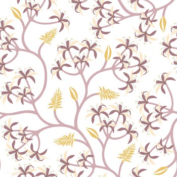 Nature plant branch wallpaper design | Free stock vector - 563307