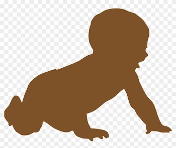 Nature Playlists - Baby Silhouette Clip Art