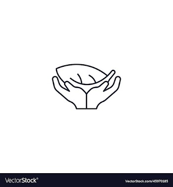 nature protection creative icon from ecology