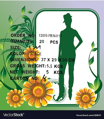 Nature shop vector image