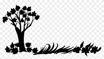 Nature Silhouette - Silhouette Flower Transparent Background