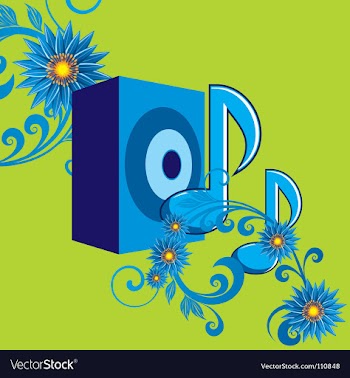 Nature speakers vector image