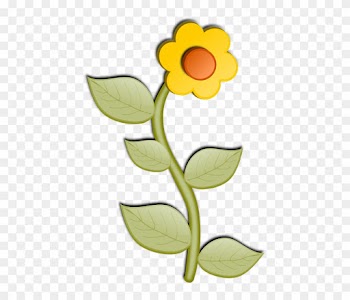 Nature Sunflower, Flower, Bloom, Blossom, Leaves, Nature - Flower Cartoon No Background