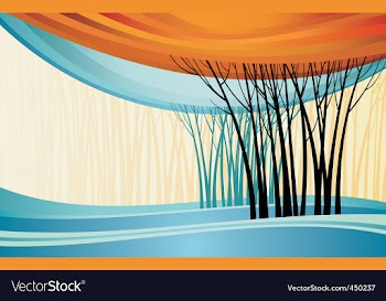 Nature theme background vector image