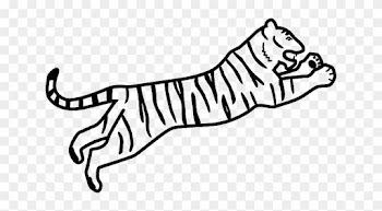 Nature Tiger, Wildcat, Animal, Cat, Nature - Bengal Tiger Easy Drawing