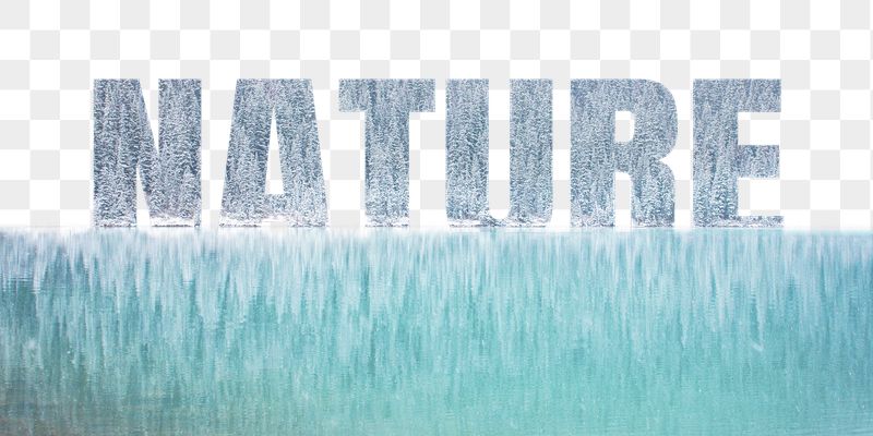 Nature word png border sticker, | Free PNG - rawpixel