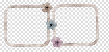 Naturistic Expressions II, gray frame template transparent background PNG clipart