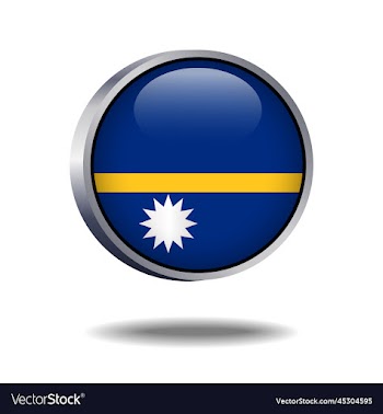 nauru flag button