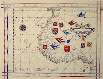 Nautical chart of Portuguese cartographer | Free Photo - rawpixel