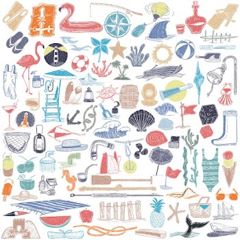 Nautical doodles | Free stock vector - 381498