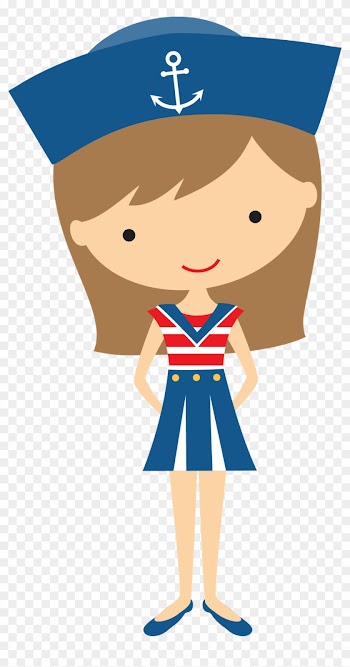 Nautical Partysweet Girlsimages - Girl Sailor Clipart