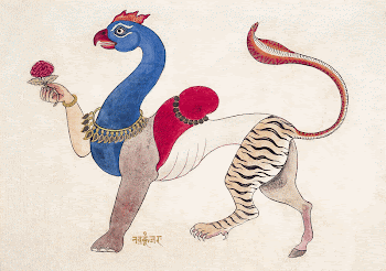 Navagunjara, a universal form of Krishna | Free Photo Illustration - rawpixel