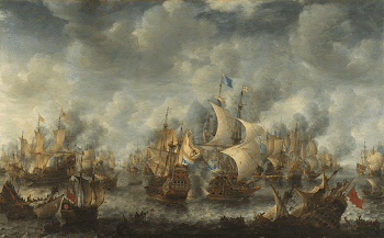 Naval battle near Ter Heijde | Free Photo - rawpixel
