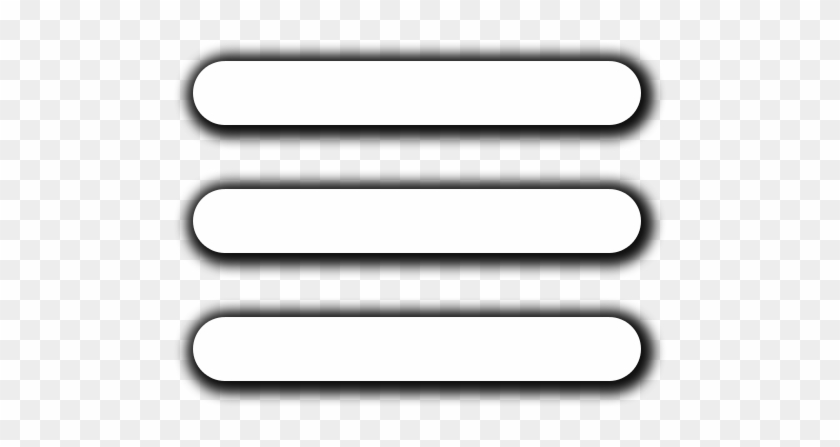 Navbar Toggle Icon - Menu Hamburger Png White