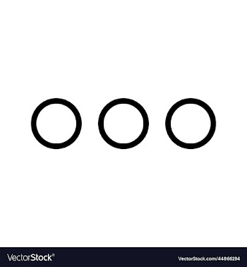 navigation menu bar thin line icon