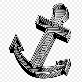 Navy anchor png sticker vintage | Free PNG - rawpixel