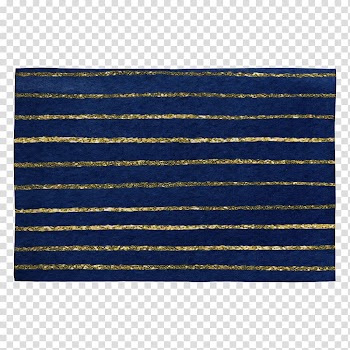 Navy blue Place Mats Woven fabric Line, line transparent background PNG clipart