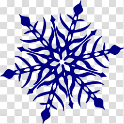 Navy blue snowflake 47 icon - Free navy blue snowflake icons