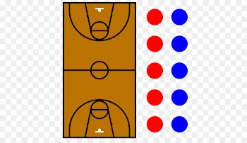 NBA Basketball court Vector graphics Image - backetball map 