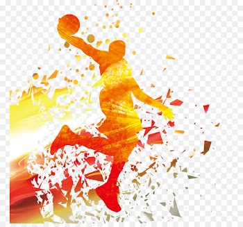 NBA Basketball Download - Basketball player silhouette 
