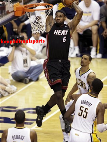 NBA: EASTERN CONFERENCE SEMIFINALS GAME 4 Miami Heat 101 Pacers 93 ...