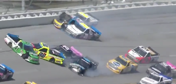 NBC's Parker Kligerman escapes serious injury after hard crash in ...