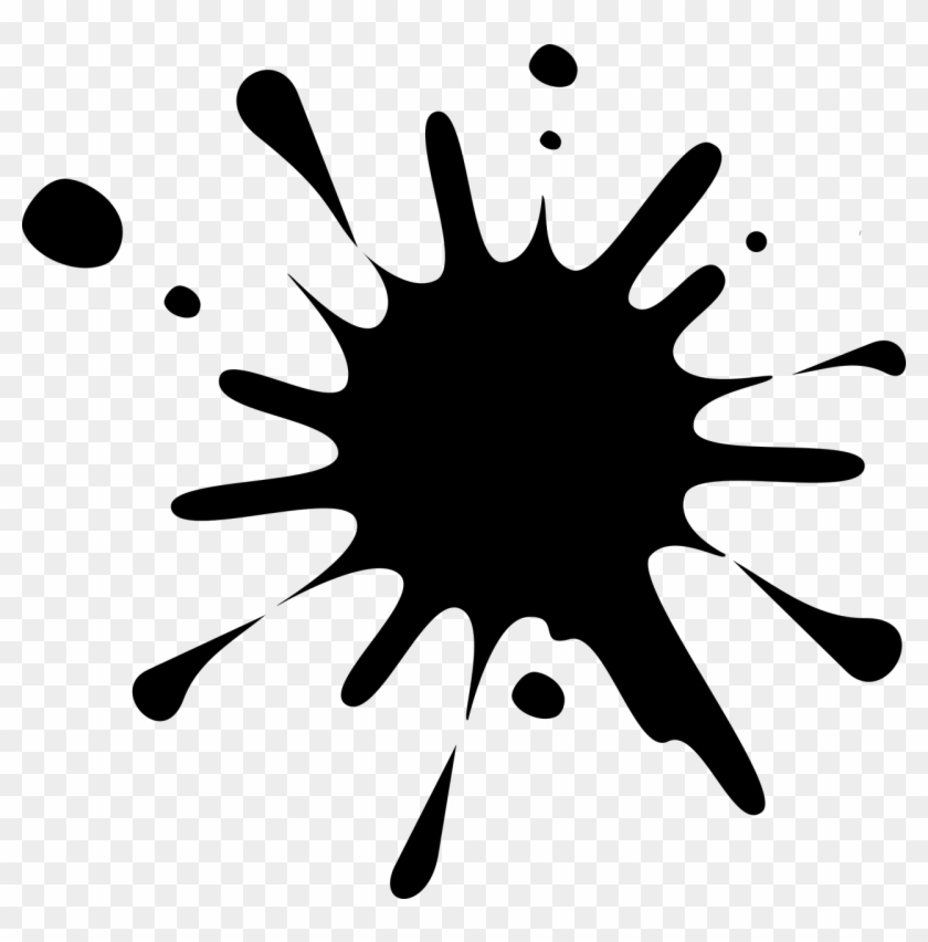 İndir - Paint Splatter Svg