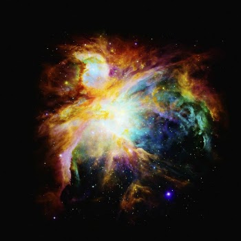 Nebula aesthetic, colorful galaxy collage | Free PSD - rawpixel