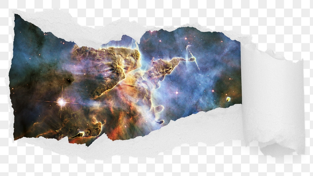 Nebula galaxy png aesthetic ripped | Free PNG - rawpixel