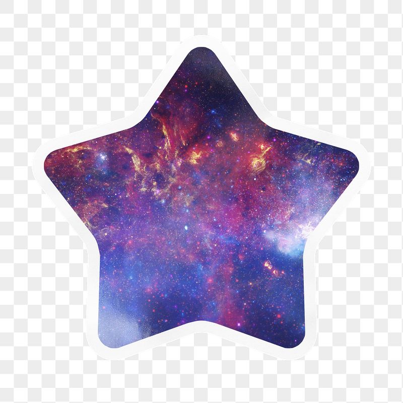 Nebula galaxy png star badge | Free PNG - rawpixel