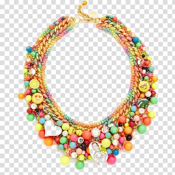 Necklace Earring Jewellery Fashion accessory, Color national wind necklace transparent background PNG clipart