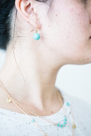 Necklace Earrings Set