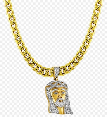 Necklace Gold Chain Jewellery Pendant - Gold necklace 