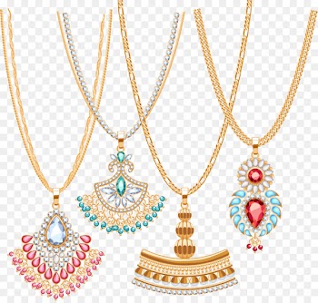 Necklace Gold Jewellery Chain - Diamond ring jewelry vector material 