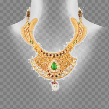 Necklace Jewellery Set Download PNG Image