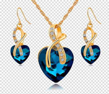 Necklace Jewellery Set Transparent Background PNG