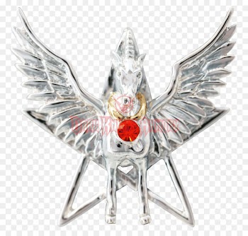 Necklace Pegasus Charms & Pendants Jewellery Silver - pegasus knight 