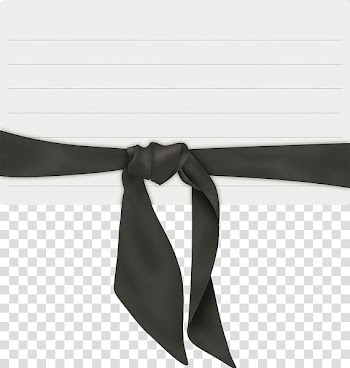 Necktie White, White notes transparent background PNG clipart
