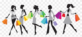 Need A Flexo Graphic Printing - Transparent Shopping Girls Png