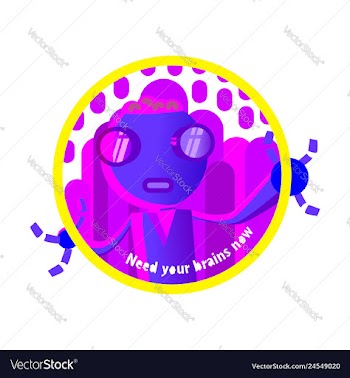 Need your brains now vector image