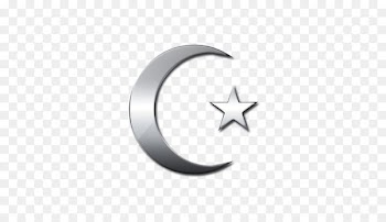 Negativity Removal Symbol Silver Crescent - MOON AND STAR 