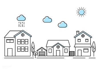 Neighbor home community | Free stock vector - 77356