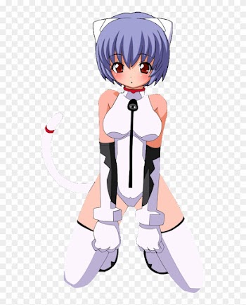 Neko Rey Ayanami By Wil D Wolf - Cartoon