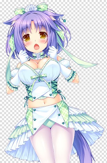 Nekopara Anime Cat Dakimakura, Anime transparent background PNG clipart