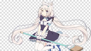 Nekopara Cat Anime Original video animation Vanilla, vanilla transparent background PNG clipart