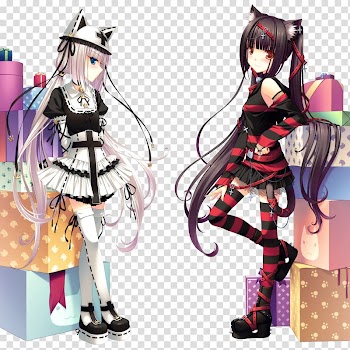 Nekopara Catgirl Neko Works Anime, vanilla transparent background PNG clipart