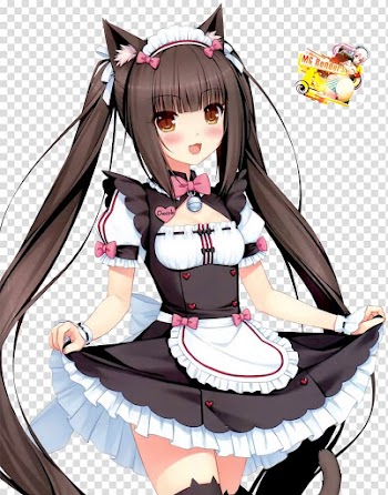 Nekopara Chocolate Neko Works Anime Catgirl, vanilla transparent background PNG clipart