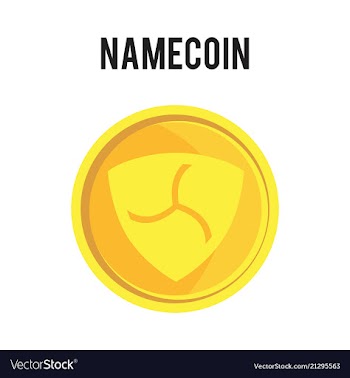 Nem accepted sign emblem crypto currency golden vector image