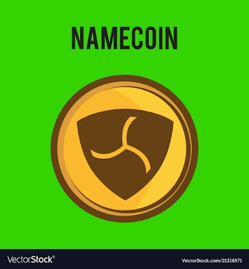 Nem accepted sign emblem crypto currency golden vector image