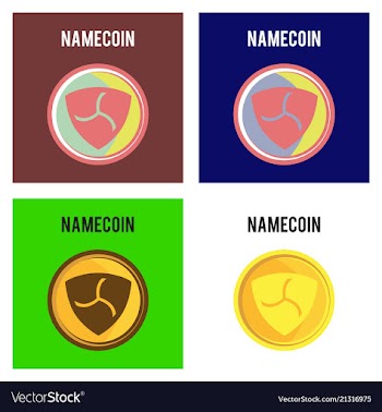 Nem accepted sign emblem crypto currency golden vector image